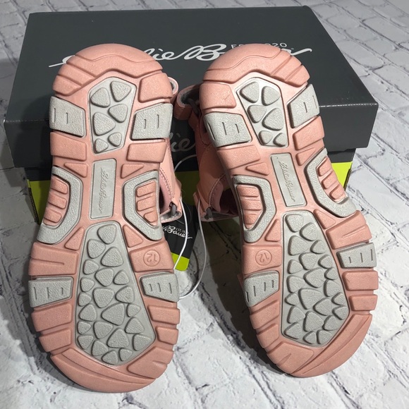 NIB! KIDS Eddie Bauer Gracey Sandal Pink & Gray - Picture 2 of 11